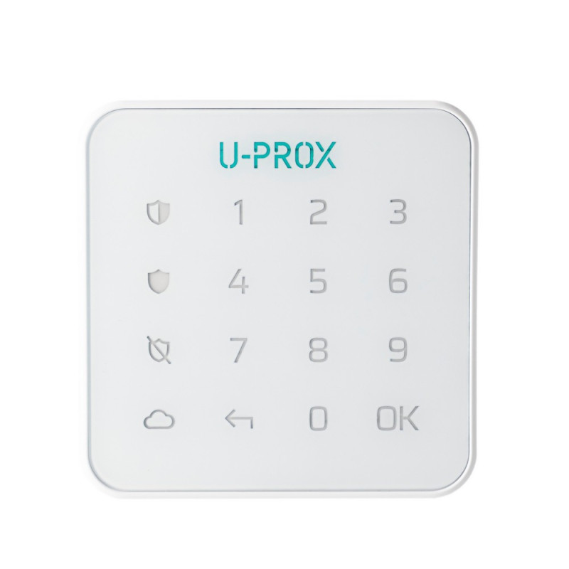 Купити Бездротова клавіатура U-Prox Keypad G1. Системи безпеки для дому та офісу. Магазин RG-Group. Системи відеонагляду та охоронні сигналізації. Продаж та послуги встановлення