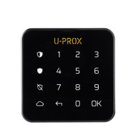 Купити Бездротова клавіатура U-Prox Keypad G1 black. Системи безпеки для дому та офісу. Магазин RG-Group. Системи відеонагляду та охоронні сигналізації. Продаж та послуги встановлення