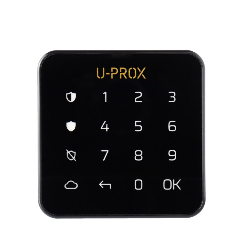 Купити Бездротова клавіатура U-Prox Keypad G1 black. Системи безпеки для дому та офісу. Магазин RG-Group. Системи відеонагляду та охоронні сигналізації. Продаж та послуги встановлення