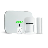Купити Комплект бездротової охоронної сигналізації U-Prox MPX L KF kit White. Системи безпеки для дому та офісу. Магазин RG-Group. Системи відеонагляду та охоронні сигналізації. Продаж та послуги встановлення