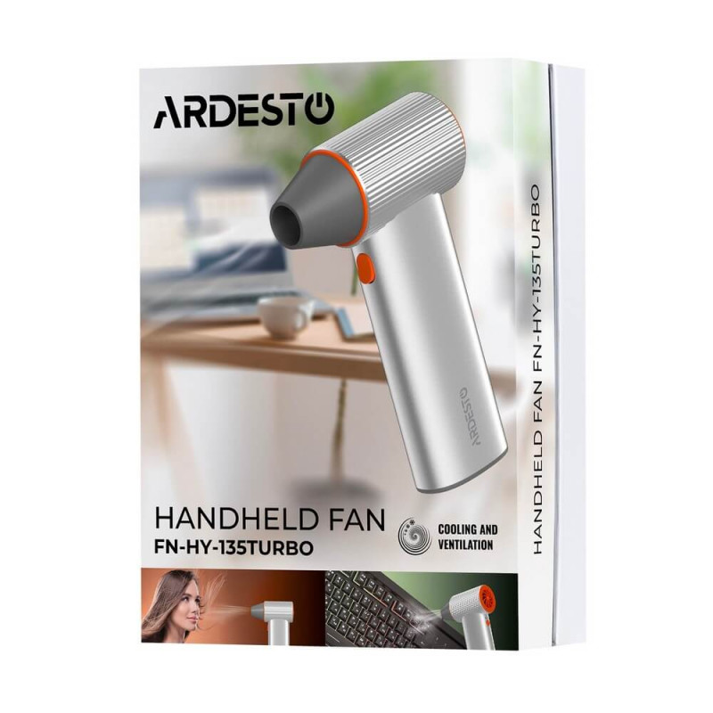 Вентилятор ручний портативний ARDESTO FN-HY-135Turbo