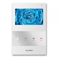 Купити Відеодомофон Slinex SQ-04M white. Системи безпеки для дому та офісу. Магазин RG-Group. Системи відеонагляду та охоронні сигналізації. Продаж та послуги встановлення