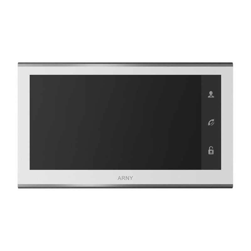 Купити Відеодомофон 7" Arny AVD-730 (2Mpx) WIFI white TFT з детектором руху і записом відео. Системи безпеки для дому та офісу. Магазин RG-Group. Системи відеонагляду та охоронні сигналізації. Продаж та послуги встановлення