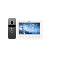 Купити Комплект відеодомофона Neolight KAPPA HD / Solo FHD Graphite: відеодомофон 7" зі вбудованим БКЗ і 2 Мп відеопанель. Системи безпеки для дому та офісу. Магазин RG-Group. Системи відеонагляду та охоронні сигналізації. Продаж та послуги встановлення