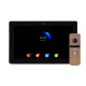 Купити Комплект відеодомофона ATIS AD-1070FHD/T Black з підтримкою Tuya Smart + AT-400HD Gold. Системи безпеки для дому та офісу. Магазин RG-Group. Системи відеонагляду та охоронні сигналізації. Продаж та послуги встановлення