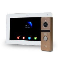 Купити Комплект відеодомофона ATIS AD-770FHD White + AT-400HD Gold. Системи безпеки для дому та офісу. Магазин RG-Group. Системи відеонагляду та охоронні сигналізації. Продаж та послуги встановлення