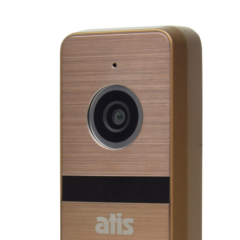 Комплект відеодомофона ATIS AD-1070FHD Black + AT-400HD Gold