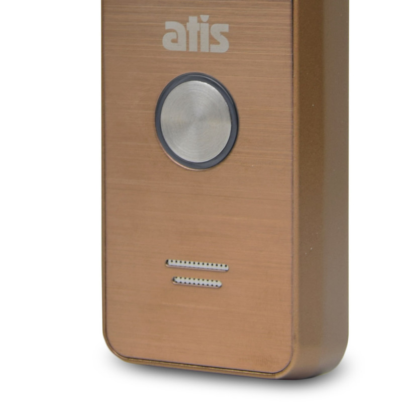 Комплект відеодомофона ATIS AD-1070FHD/T Black з підтримкою Tuya Smart + AT-400HD Gold
