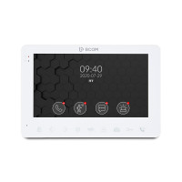 Купити Відеодомофон 7" BCOM BD-780FHD White з детектором руху і записом відео. Системи безпеки для дому та офісу. Магазин RG-Group. Системи відеонагляду та охоронні сигналізації. Продаж та послуги встановлення