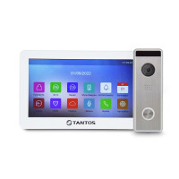 Купити Комплект відеодомофону Tantos Prime HD 7" (White) + Tantos Triniti HD. Системи безпеки для дому та офісу. Магазин RG-Group. Системи відеонагляду та охоронні сигналізації. Продаж та послуги встановлення