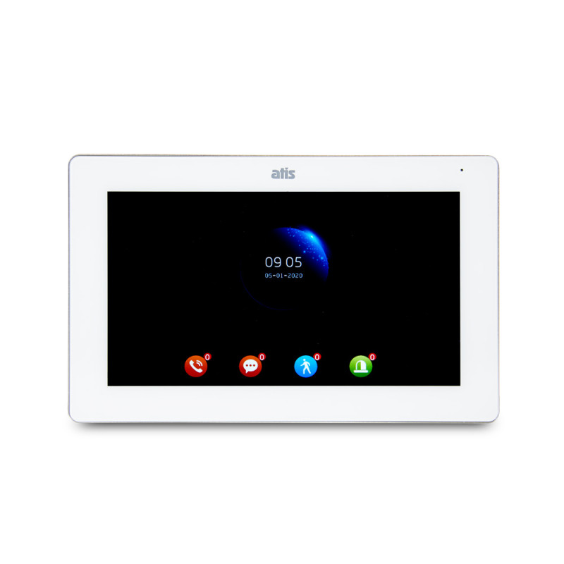 Комплект відеодомофона ATIS AD-770FHD White + AT-400HD Silver
