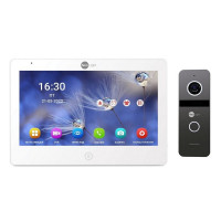 Купити Комплект Neolight NeoKIT IP Pro WF 10: IP відеодомофон 10.1" з Wi-Fi та 2 Мп IP відеопанель. Системи безпеки для дому та офісу. Магазин RG-Group. Системи відеонагляду та охоронні сигналізації. Продаж та послуги встановлення