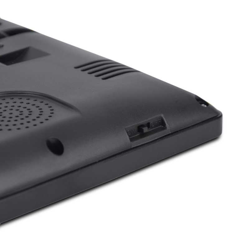 Комплект відеодомофона ATIS AD-1070FHD/T Black з підтримкою Tuya Smart + AT-400HD Silver