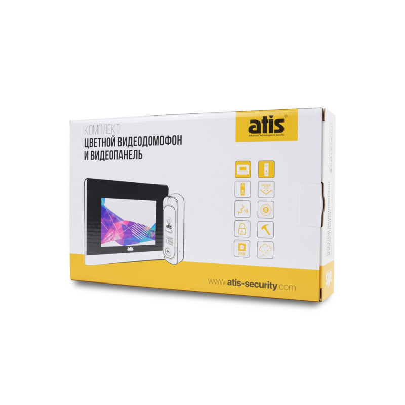 Комплект відеодомофона ATIS AD-480MW Kit box