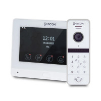 Купити Комплект Wi-Fi відеодомофонa 7" BCOM BD-760FHD/T White з підтримкою Tuya Smart + BT-400HD-AC White. Системи безпеки для дому та офісу. Магазин RG-Group. Системи відеонагляду та охоронні сигналізації. Продаж та послуги встановлення