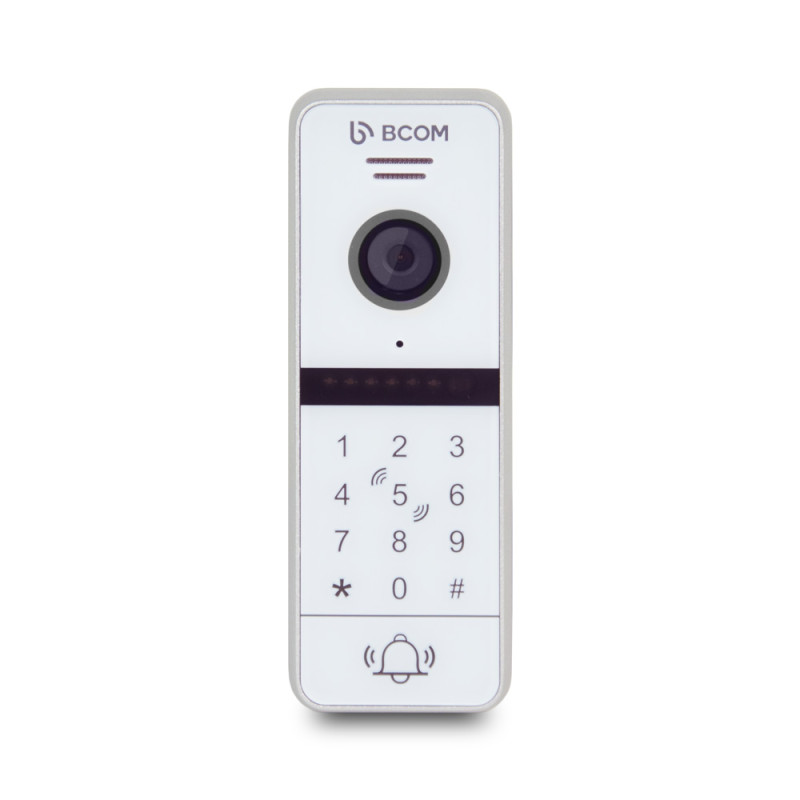 Комплект Wi-Fi відеодомофонa 7" BCOM BD-760FHD/T White з підтримкою Tuya Smart + BT-400HD-AC White
