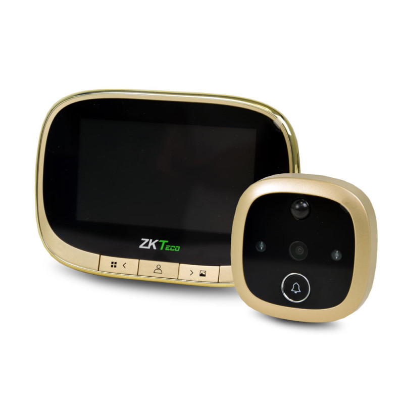 Купити Відеодзвінок 1 Мп ZKTeco VD04-A01 Door Bell. Системи безпеки для дому та офісу. Магазин RG-Group. Системи відеонагляду та охоронні сигналізації. Продаж та послуги встановлення