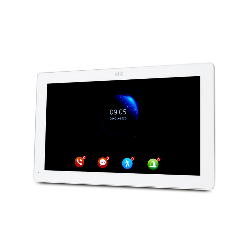 Комплект відеодомофона ATIS AD-1070FHD White + AT-400FHD Black