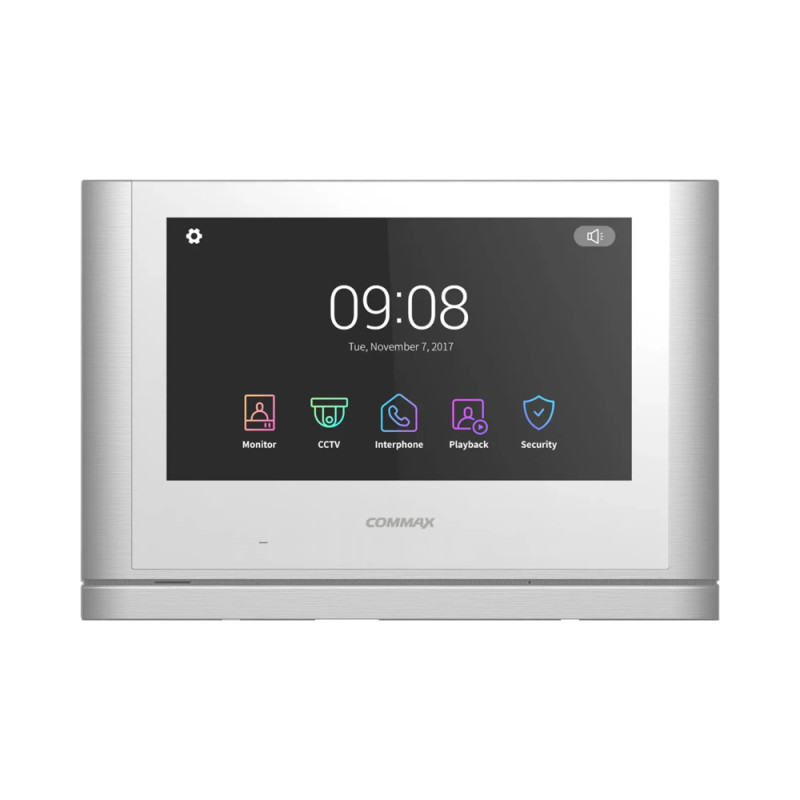 Купити Відеодомофон 10.1" Commax СDV-1024MA з детектором руху і записом відео. Системи безпеки для дому та офісу. Магазин RG-Group. Системи відеонагляду та охоронні сигналізації. Продаж та послуги встановлення