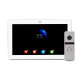 Купити Комплект відеодомофона ATIS AD-1070FHD White + AT-400FHD Silver. Системи безпеки для дому та офісу. Магазин RG-Group. Системи відеонагляду та охоронні сигналізації. Продаж та послуги встановлення