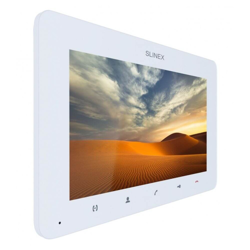 Відеодомофон 7" Slinex SM-07MHD white з детектором руху і записом відео