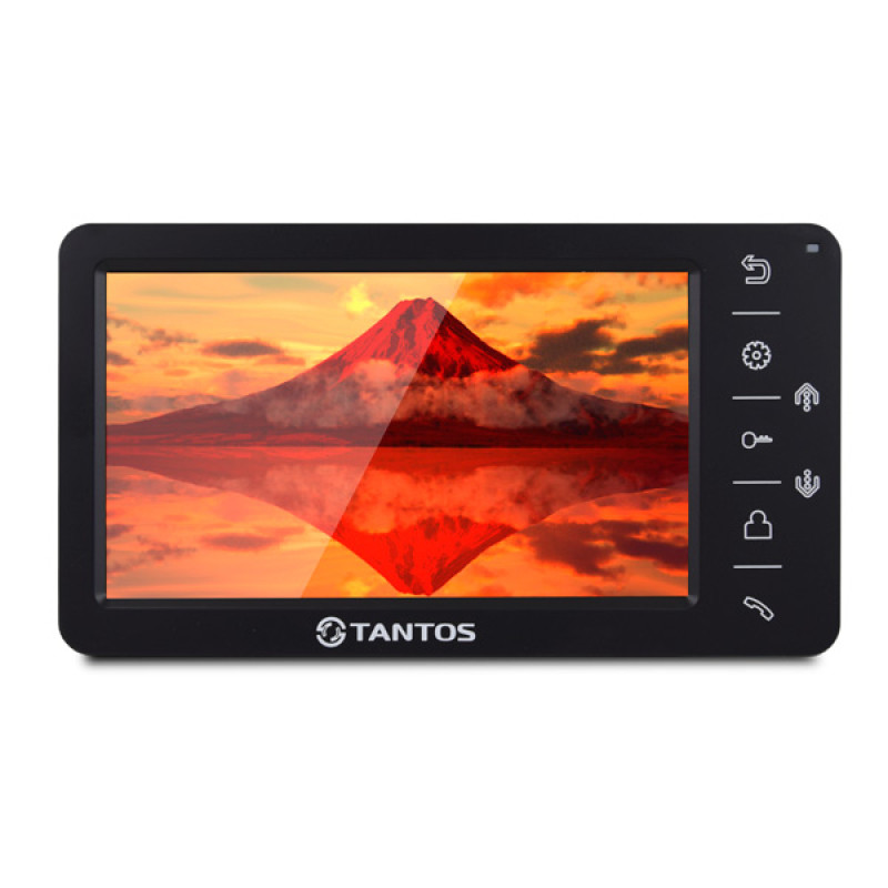 Купити Відеодомофон Tantos Amelie 7" (Black). Системи безпеки для дому та офісу. Магазин RG-Group. Системи відеонагляду та охоронні сигналізації. Продаж та послуги встановлення