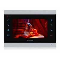 Купити Відеодомофон Slinex SL-07N Cloud (silver+black) з Wi-Fi, детектором руху і записом відео. Системи безпеки для дому та офісу. Магазин RG-Group. Системи відеонагляду та охоронні сигналізації. Продаж та послуги встановлення