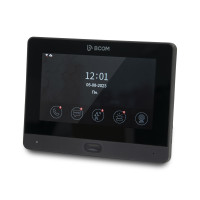 Купити Wi-Fi відеодомофон 7" BCOM BD-760FHD/T Black з підтримкою Tuya Smart. Системи безпеки для дому та офісу. Магазин RG-Group. Системи відеонагляду та охоронні сигналізації. Продаж та послуги встановлення