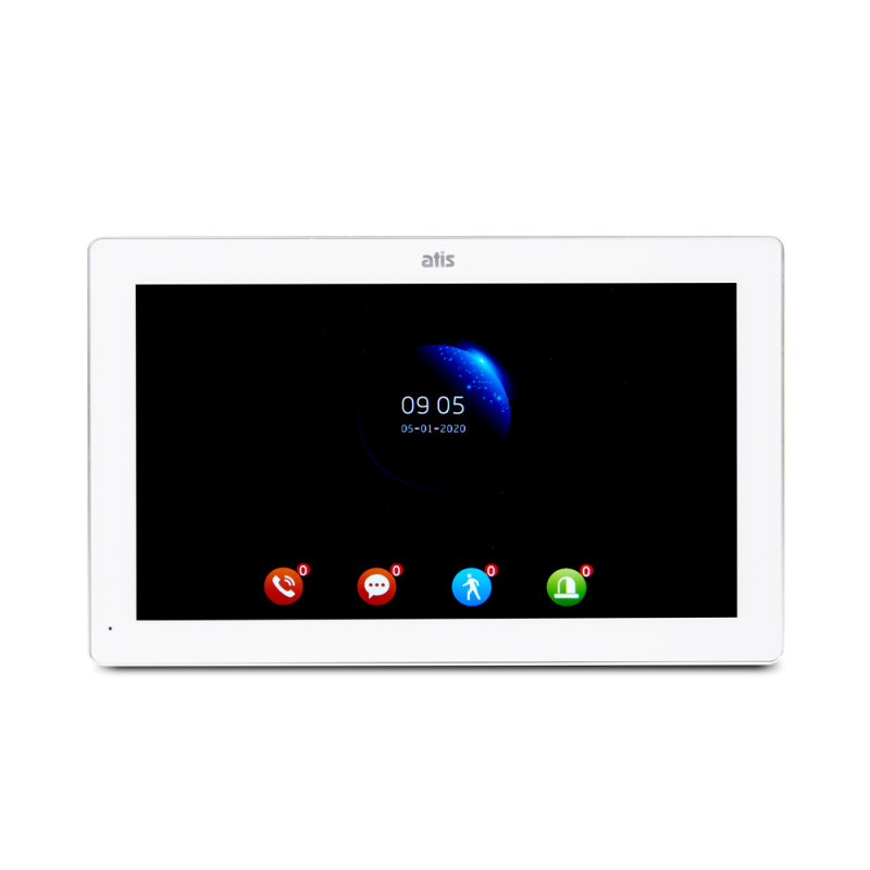 Комплект відеодомофона ATIS AD-1070FHD White + AT-400HD Black