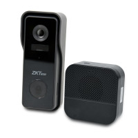 Купити IP-відеодзвінок 2 Мп ZKTeco D0BPA Wi-Fi Door Bell. Системи безпеки для дому та офісу. Магазин RG-Group. Системи відеонагляду та охоронні сигналізації. Продаж та послуги встановлення