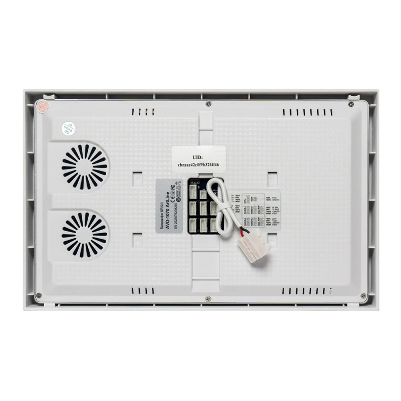 Wi-Fi відеодомофон 10" AVD-1070 ArtLine WiFi з декоративною рамкою