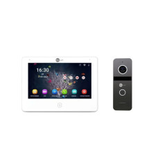 Купити Комплект відеодомофона NeoLight NeoKIT IP Pro WF 7 : IP відеодомофон 7" з Wi-Fi та 2 Мп відеопанель. Системи безпеки для дому та офісу. Магазин RG-Group. Системи відеонагляду та охоронні сигналізації. Продаж та послуги встановлення
