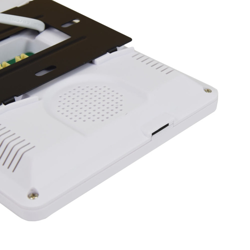 Комплект відеодомофона BCOM BD-710C Kit: відеодомофон 7" white та відеопанель copper