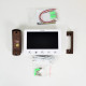 Купити Комплект відеодомофона BCOM BD-710C Kit: відеодомофон 7" white та відеопанель copper. Системи безпеки для дому та офісу. Магазин RG-Group. Системи відеонагляду та охоронні сигналізації. Продаж та послуги встановлення