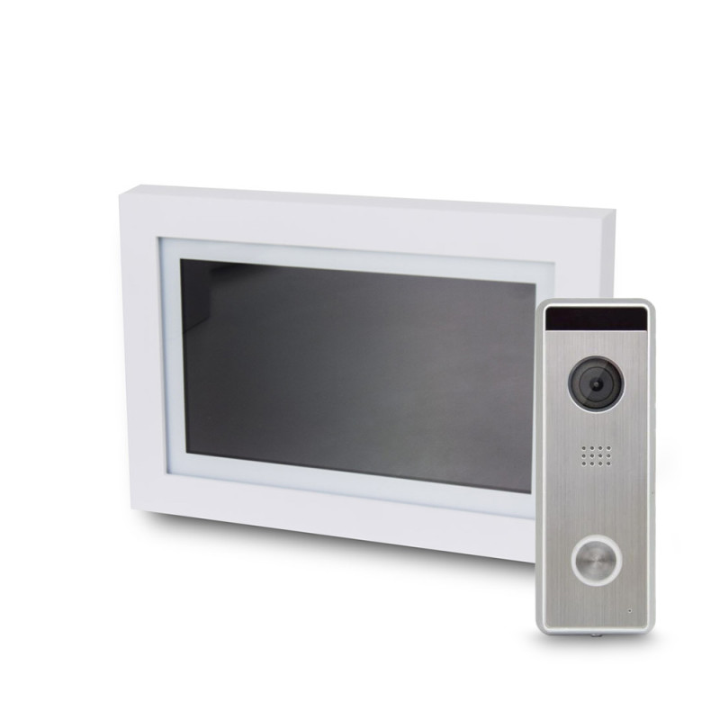 Купити Комплект видеодомофона 7" ARNY AVD-770 ArtLine WiFi зі змінними рамками + Tantos Triniti HD. Системи безпеки для дому та офісу. Магазин RG-Group. Системи відеонагляду та охоронні сигналізації. Продаж та послуги встановлення