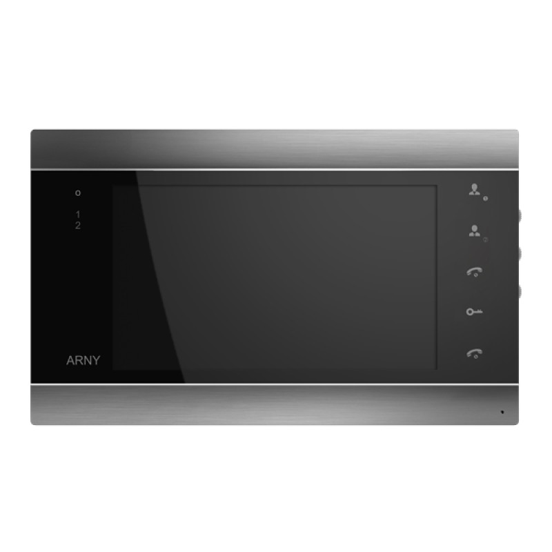 Купити Wi-Fi відеодомофон Arny AVD-720M (silver). Системи безпеки для дому та офісу. Магазин RG-Group. Системи відеонагляду та охоронні сигналізації. Продаж та послуги встановлення