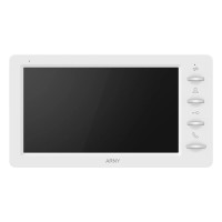 Купити Відеодомофон 7" Arny AVD-708 (2Mpx) white з детектором руху і записом відео. Системи безпеки для дому та офісу. Магазин RG-Group. Системи відеонагляду та охоронні сигналізації. Продаж та послуги встановлення