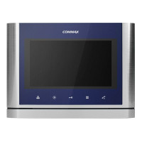 Купити Відеодомофон 7" Commax СDV-70M blue+gray. Системи безпеки для дому та офісу. Магазин RG-Group. Системи відеонагляду та охоронні сигналізації. Продаж та послуги встановлення