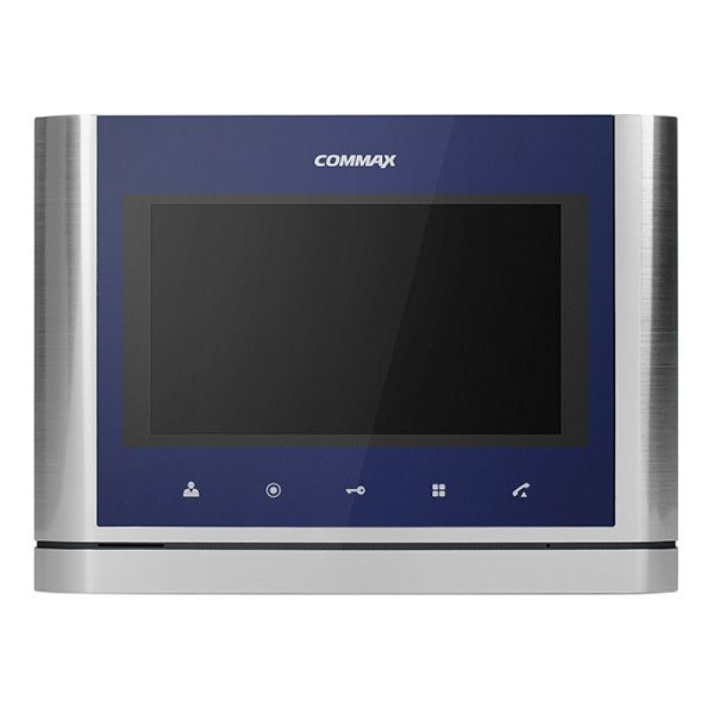 Купити Відеодомофон 7" Commax СDV-70M blue+gray. Системи безпеки для дому та офісу. Магазин RG-Group. Системи відеонагляду та охоронні сигналізації. Продаж та послуги встановлення