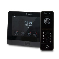 Купити Комплект Wi-Fi відеодомофонa 7" BCOM BD-760FHD/T Black з підтримкою Tuya Smart + BT-400HD-AC Black. Системи безпеки для дому та офісу. Магазин RG-Group. Системи відеонагляду та охоронні сигналізації. Продаж та послуги встановлення