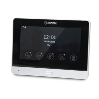 Купити Wi-Fi відеодомофон 7" BCOM BD-760FHD/T Silver з підтримкою Tuya Smart. Системи безпеки для дому та офісу. Магазин RG-Group. Системи відеонагляду та охоронні сигналізації. Продаж та послуги встановлення