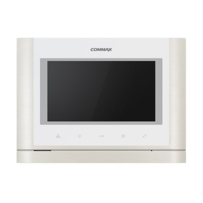 Купити Відеодомофон 7" Commax CDV-70M white+pearl. Системи безпеки для дому та офісу. Магазин RG-Group. Системи відеонагляду та охоронні сигналізації. Продаж та послуги встановлення