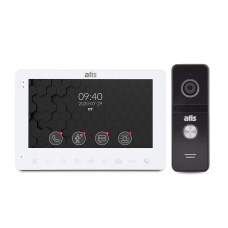 Купити Комплект відеодомофона ATIS AD-780FHD-W Kit box: відеодомофон 7" з детектором руху і відеопанель 2 Мп. Системи безпеки для дому та офісу. Магазин RG-Group. Системи відеонагляду та охоронні сигналізації. Продаж та послуги встановлення