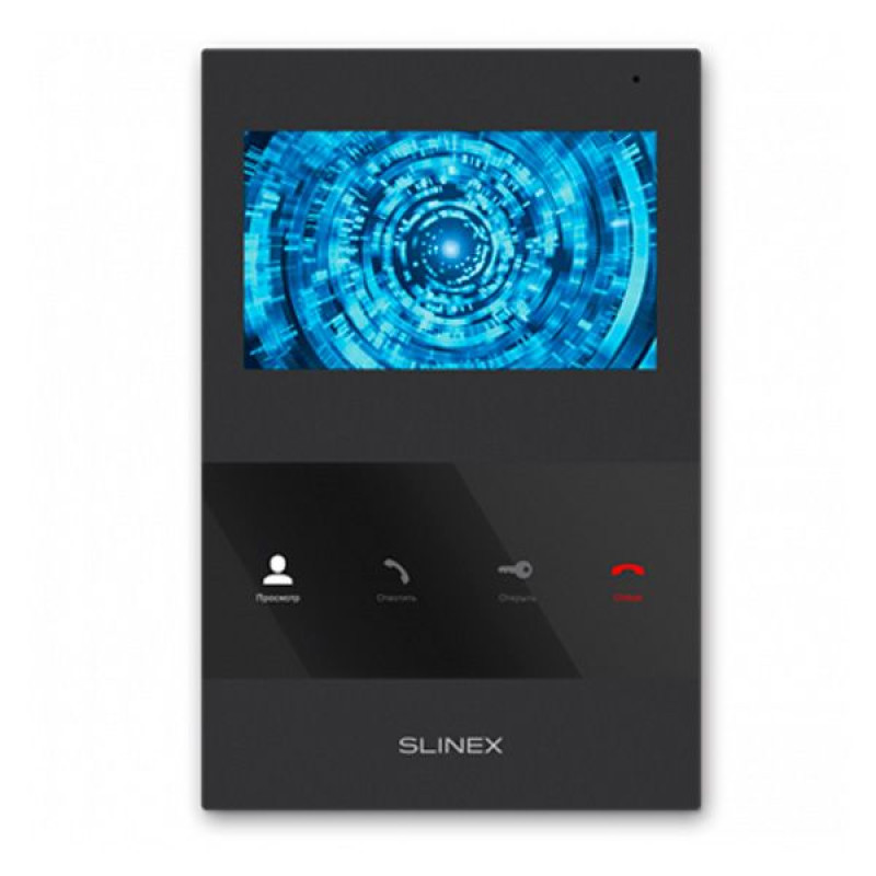 Купити Відеодомофон Slinex SQ-04M black. Системи безпеки для дому та офісу. Магазин RG-Group. Системи відеонагляду та охоронні сигналізації. Продаж та послуги встановлення