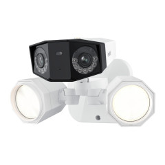 Купити Панорамна IP камера Reolink Floodlight Series F750P. Системи безпеки для дому та офісу. Магазин RG-Group. Системи відеонагляду та охоронні сигналізації. Продаж та послуги встановлення