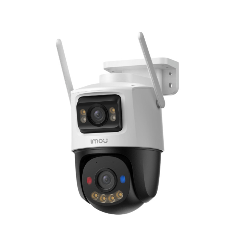 Купити IP Speed Dome відеокамера 5 Мп+5 Мп із Wi-Fi Imou Cruiser Dual 2 (IPC-S7XEP-10M0WED) із подвійним об'єктивом. Системи безпеки для дому та офісу. Магазин RG-Group. Системи відеонагляду та охоронні сигналізації. Продаж та послуги встановлення