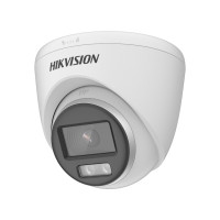 Купити HD-TVI відеокамера 2 Мп Hikvision DS-2CE72DF0T-F (2.8 мм) ColorVu для системи відеонагляду. Системи безпеки для дому та офісу. Магазин RG-Group. Системи відеонагляду та охоронні сигналізації. Продаж та послуги встановлення