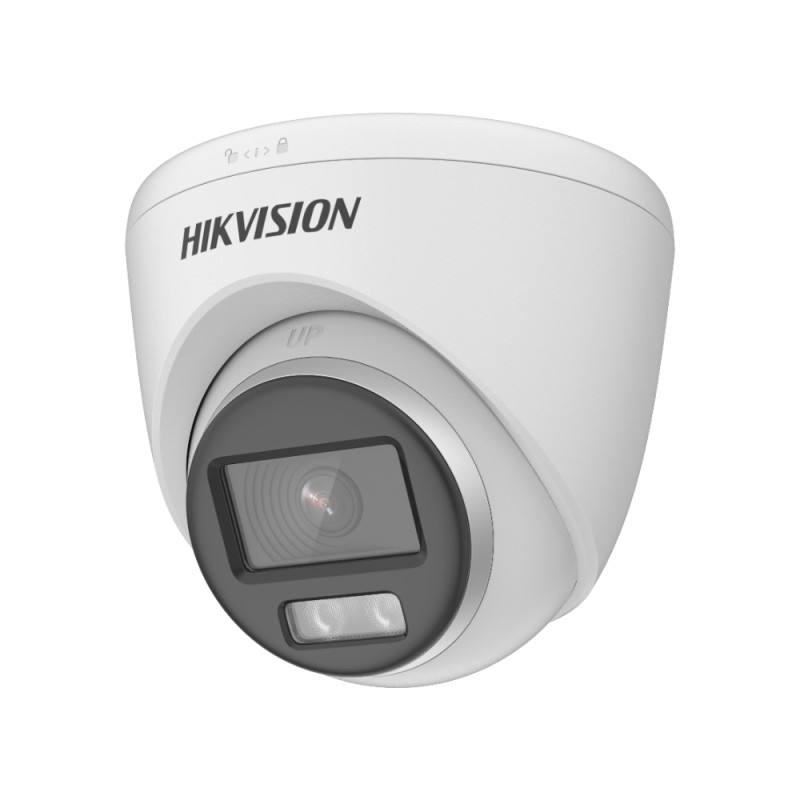 Купити HD-TVI відеокамера 2 Мп Hikvision DS-2CE72DF0T-F (2.8 мм) ColorVu для системи відеонагляду. Системи безпеки для дому та офісу. Магазин RG-Group. Системи відеонагляду та охоронні сигналізації. Продаж та послуги встановлення