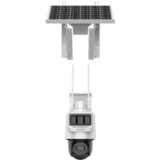 IP-відеокамера 4G 4 Мп Hikvision DS-2DE2C400IWG-K/4G/C05S10 4МП (2.8мм) із сонячною панеллю та вбудованим акумулятором