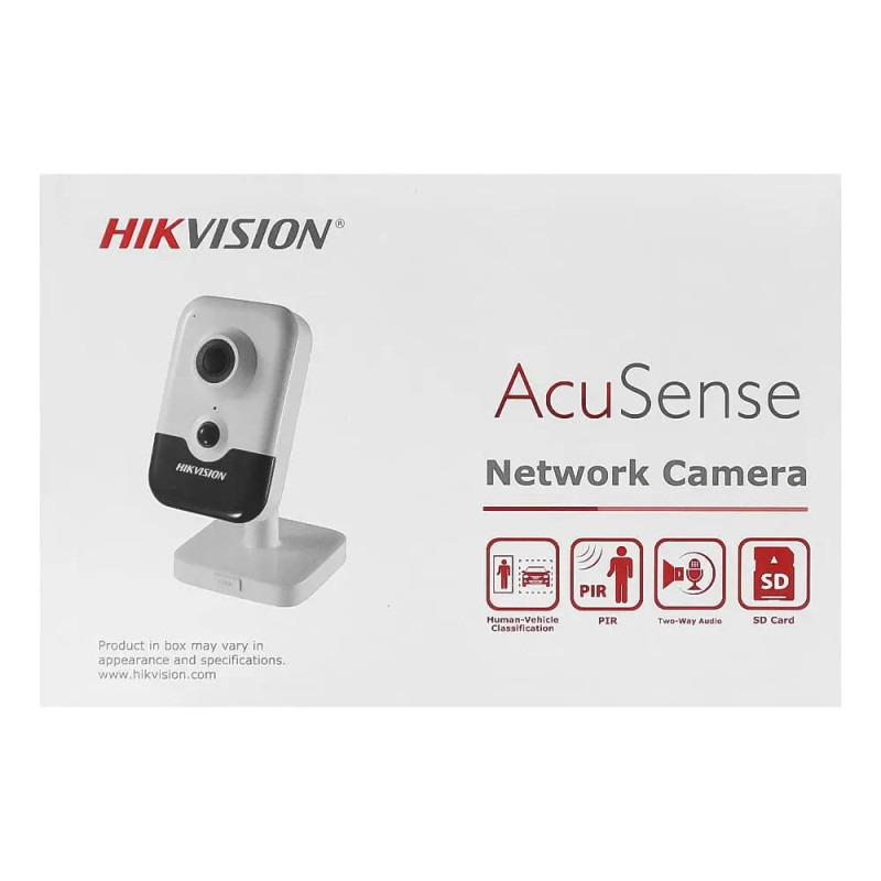 IP-відеокамера 6 Мп Hikvision DS-2CD2463G2-I (2.8 мм) AcuSense з вбудованим мікрофоном і динаміком для системи відеонагляду